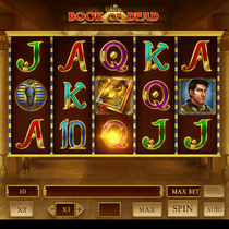 Blaze Spins - Book of Dead Slot Game - Play'n GO